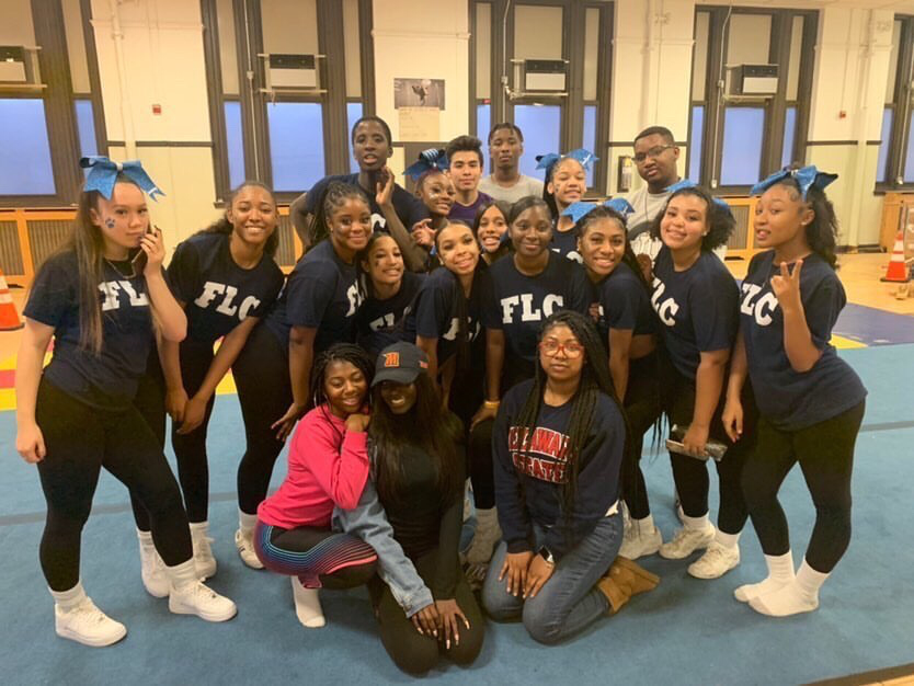 Ninth grade cheerleaders reveal the prep behind their pep