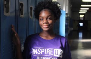 Sophia Cissé won first place from CSPA with this portrait of Phedora Jean-Phillipe 