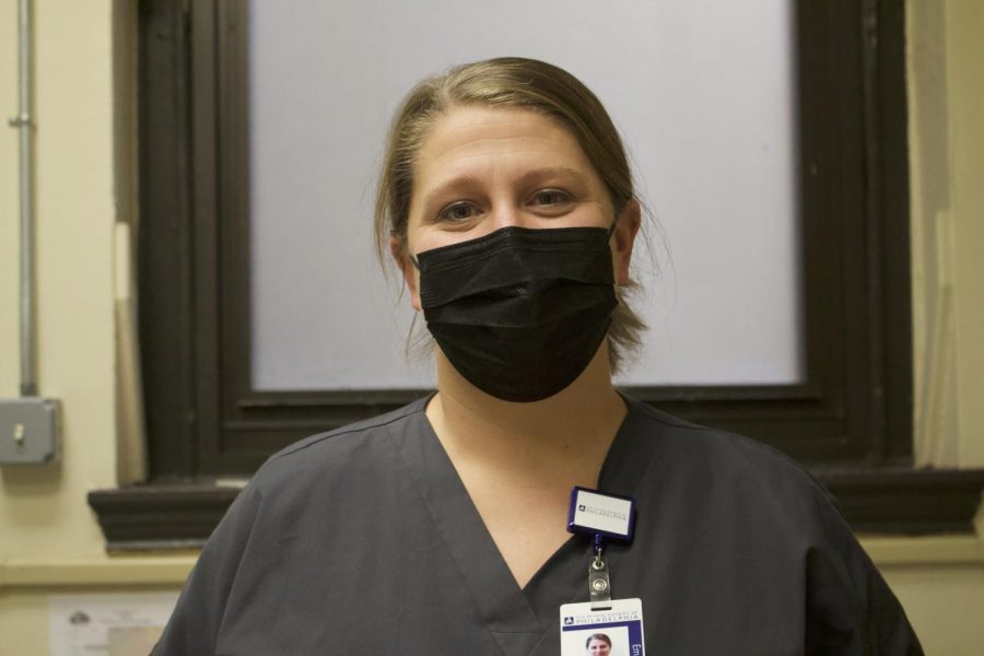 Nurse Megan Blunt started working full-time at FLC in December