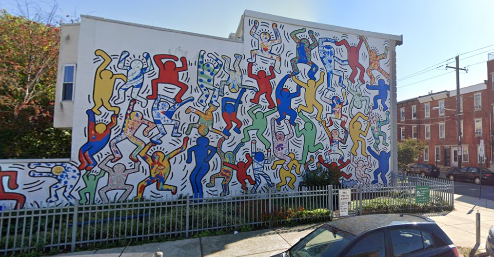 Photo of We the Youth made by Keith Haring.